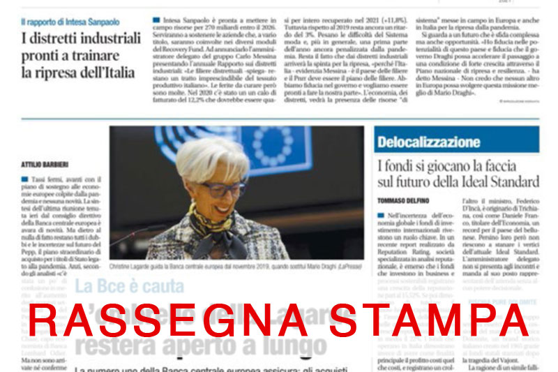 Rassegna stampa Filctem