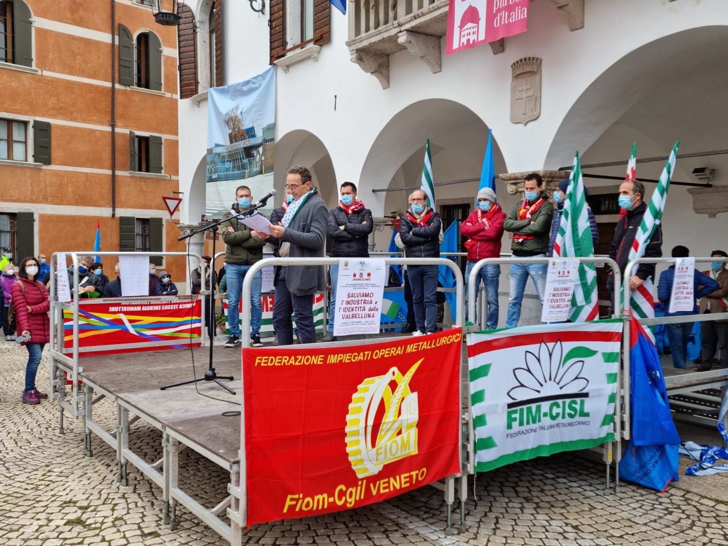 Manifestazione Crisi Acc-Wanbao e Ideal Standard 13 novembre 2021