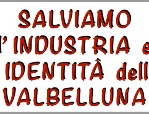 Manifestazione territoriale a difesa del tessuto produttivo industriale della provincia di Belluno